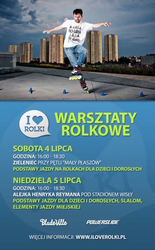I Love Rolki - Warsztaty w Krakowie