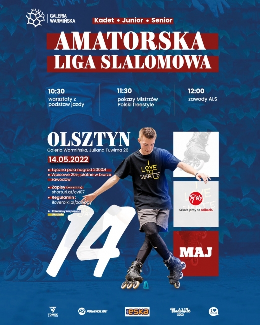 Amatorska Liga Slalomowa w Olsztynie