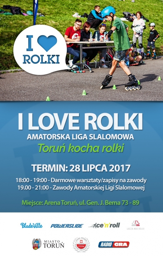 I Love Rolki X Toruń Kocha Rolki - Amatorska Liga Slalomowa