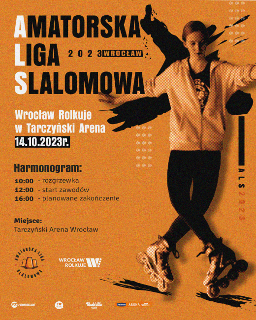 Wrocław Rolkuje w Tarczyński Arena: Amatorska Liga Slalomowa 2023